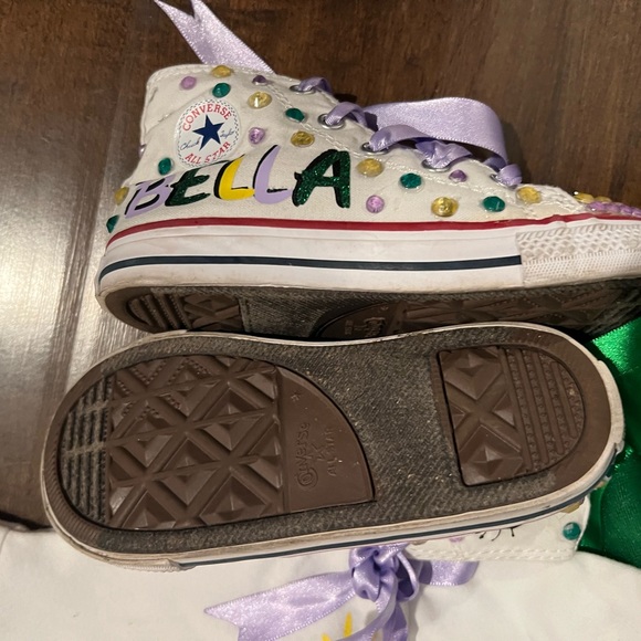 Bella!! 4T Custom Disney Princess Tiana Outfit with shoes (9 toddler) - Picture 4 of 7